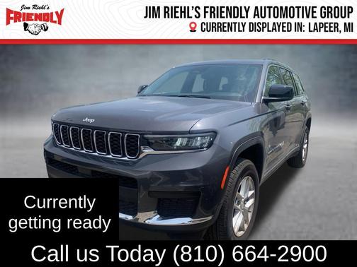 Baltic Gray Metallic Clearcoat 2024 Jeep Grand Cherokee L Laredo