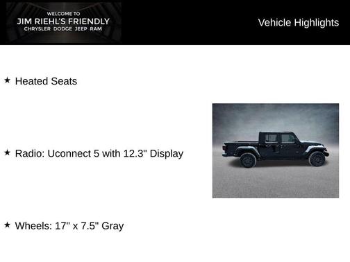 2026 Jeep Gladiator Sport S