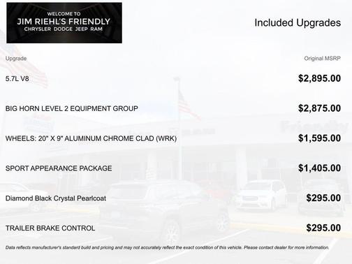 2026 RAM 1500 Big Horn/Lone Star