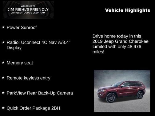 2019 Jeep Grand Cherokee Limited