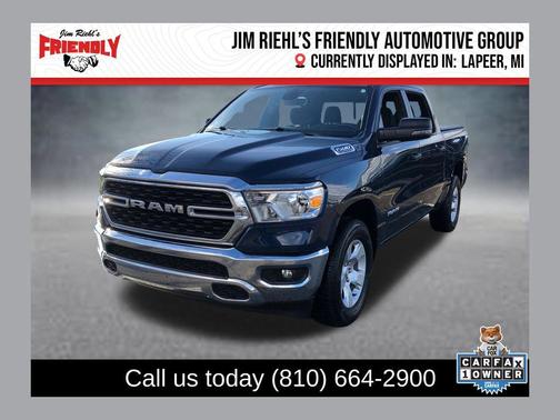 Patriot Blue Pearlcoat 2023 RAM 1500 Big Horn/Lone Star