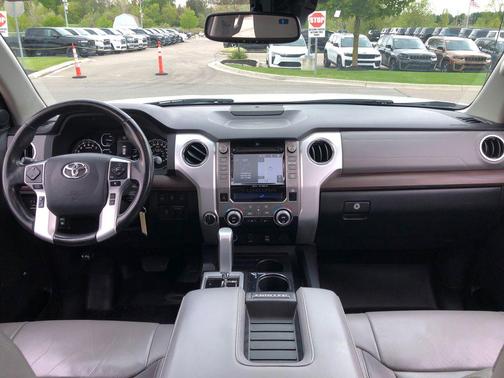 Super White 2018 Toyota Tundra Limited