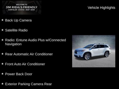 2016 Toyota Highlander LE Plus