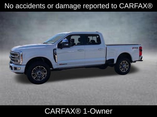 Star White Metallic Tri-Coat 2024 Ford F-350 Limited
