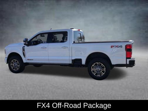Star White Metallic Tri-Coat 2024 Ford F-350 Limited