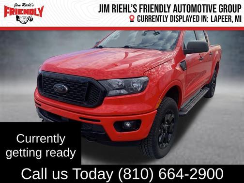 Race Red 2023 Ford Ranger XLT