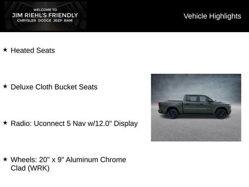 2026 RAM 1500 Big Horn/Lone Star