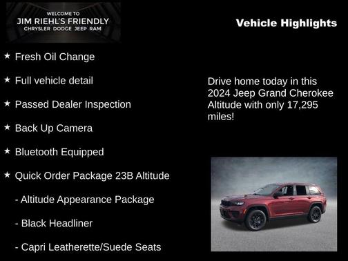 2024 Jeep Grand Cherokee Altitude