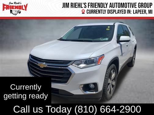 Iridescent Pearl Tricoat 2020 Chevrolet Traverse LT Leather