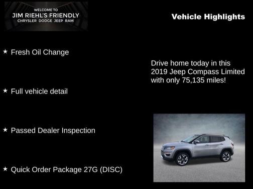 2019 Jeep Compass Limited