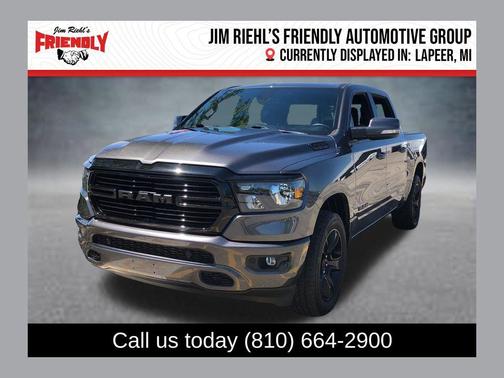Granite Crystal Metallic Clearcoat 2020 RAM 1500 Big Horn/Lone Star