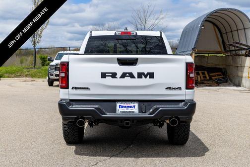 Bright White Clearcoat 2026 RAM 1500 Rebel
