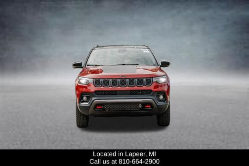 Red Hot Pearlcoat 2026 Jeep Compass Trailhawk