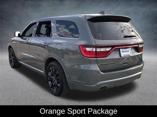 Destroyer Gray Clearcoat 2022 Dodge Durango Orange Sport AWD