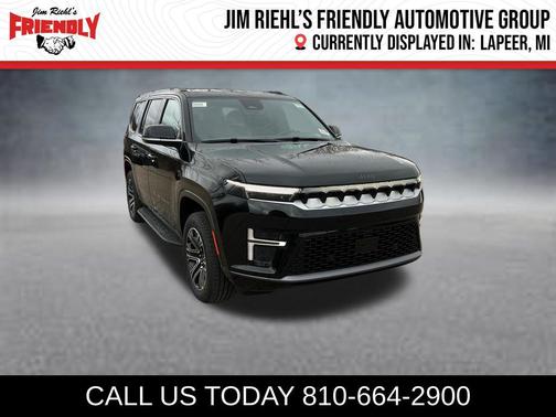 High Gloss Black 2026 Jeep Grand Wagoneer 4x4