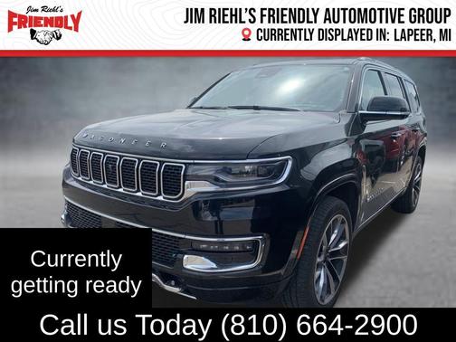 Diamond Black Crystal Pearlcoat 2024 Jeep Wagoneer Series III 4x4