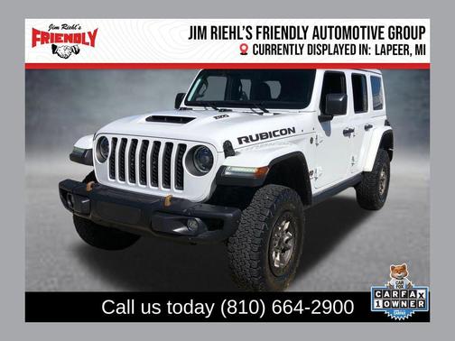 Bright White Clearcoat 2023 Jeep Wrangler Rubicon 392