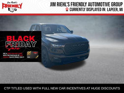 2026 RAM 1500 Big Horn/Lone Star