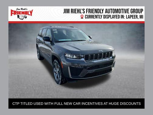 Baltic Gray Metallic Clearcoat 2026 Jeep Grand Cherokee L Limited