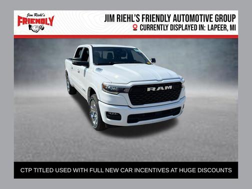 Bright White Clearcoat 2026 RAM 1500 Big Horn/Lone Star