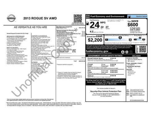 2013 Nissan Rogue SV