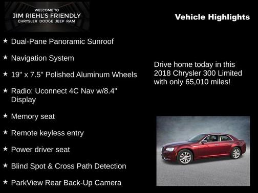 2018 Chrysler 300 Limited