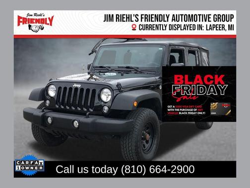 2016 Jeep Wrangler Unlimited Sport