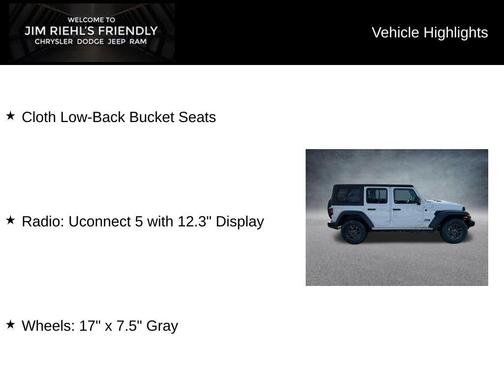 2026 Jeep Wrangler Sport S