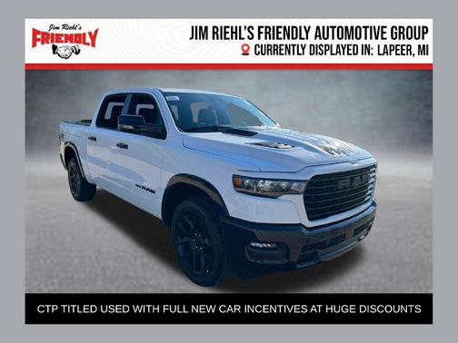 Bright White Clearcoat 2026 RAM 1500 Laramie