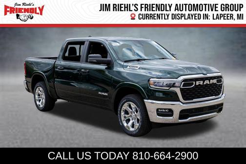Serrano Green Metallic 2026 RAM 1500 Big Horn/Lone Star