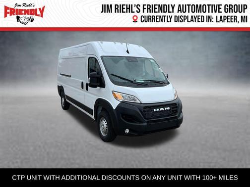 2026 RAM ProMaster 2500 Tradesman