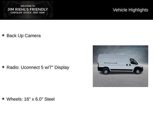 2026 RAM ProMaster 2500 Tradesman