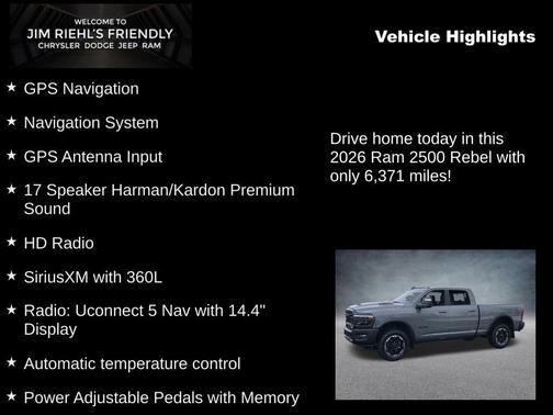 2026 RAM 2500 Power Wagon