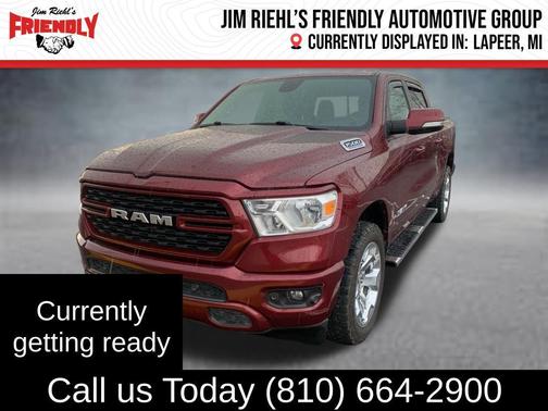 Delmonico Red Pearlcoat 2022 RAM 1500 Big Horn/Lone Star