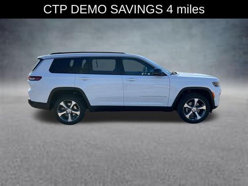 Bright White Clearcoat 2026 Jeep Grand Cherokee L Limited