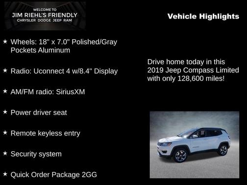 2019 Jeep Compass Limited