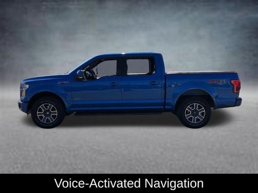 Blue Flame Metallic 2015 Ford F-150 Lariat