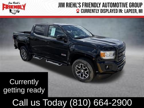 Onyx Black 2019 GMC Canyon All Terrain