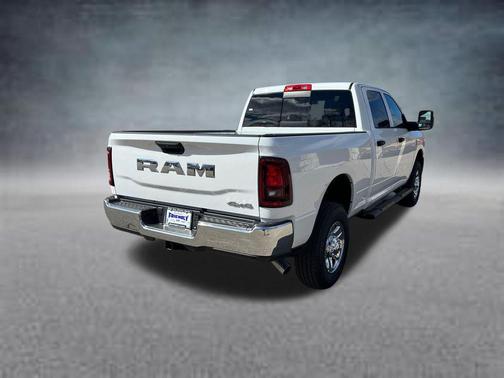 Bright White Clearcoat 2026 RAM 2500 Tradesman Crew Cab 4x4 6'4' Box