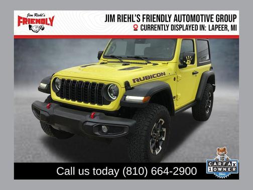 High Velocity Clearcoat 2024 Jeep Wrangler Rubicon