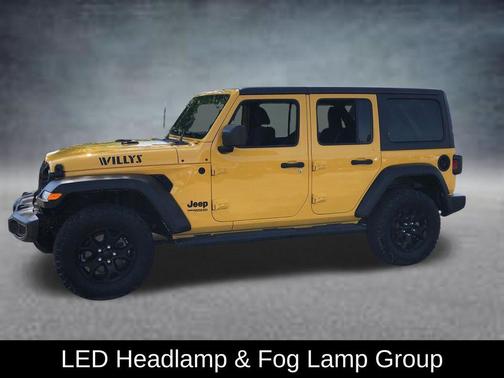 Hellayella Clearcoat 2020 Jeep Wrangler Unlimited Willys 4x4