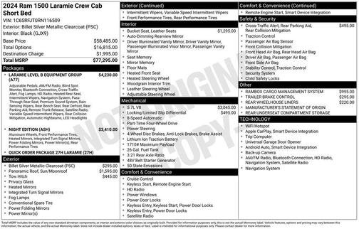 2024 RAM 1500 Laramie
