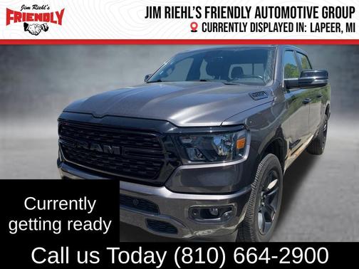 Granite Crystal Metallic Clearcoat 2023 RAM 1500 Big Horn/Lone Star