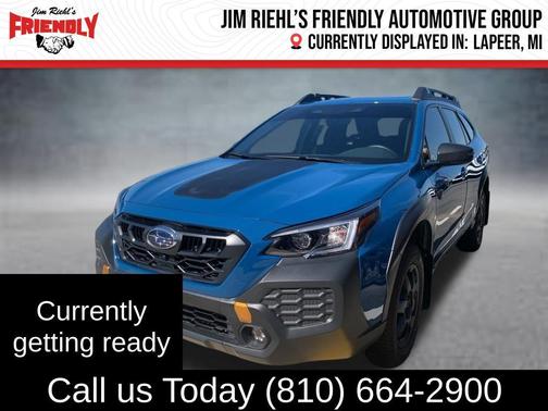 Geyser Blue 2025 Subaru Outback Wilderness