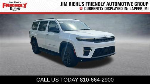 Bright White Clearcoat 2026 Jeep Grand Wagoneer Limited Altitude 4x4