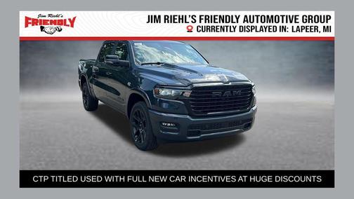 Forged Blue Metallic 2026 RAM 1500 Laramie
