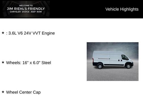 2026 RAM ProMaster 2500 Tradesman