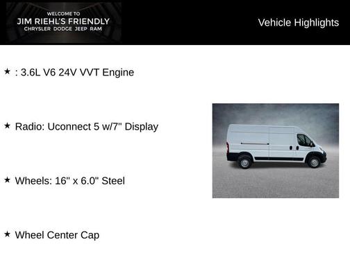 2026 RAM ProMaster 2500 Tradesman