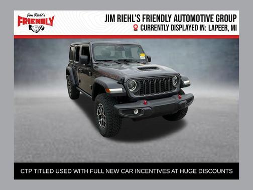 Granite Crystal Metallic Clearcoat 2026 Jeep Wrangler Rubicon
