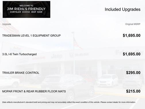 2026 RAM 1500 Tradesman
